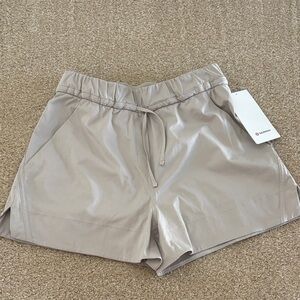 lululemon athletica Beige Women's Athletic Shorts